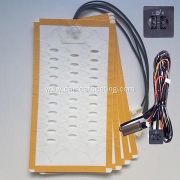 Diamond switch alloy wire car seat heaters